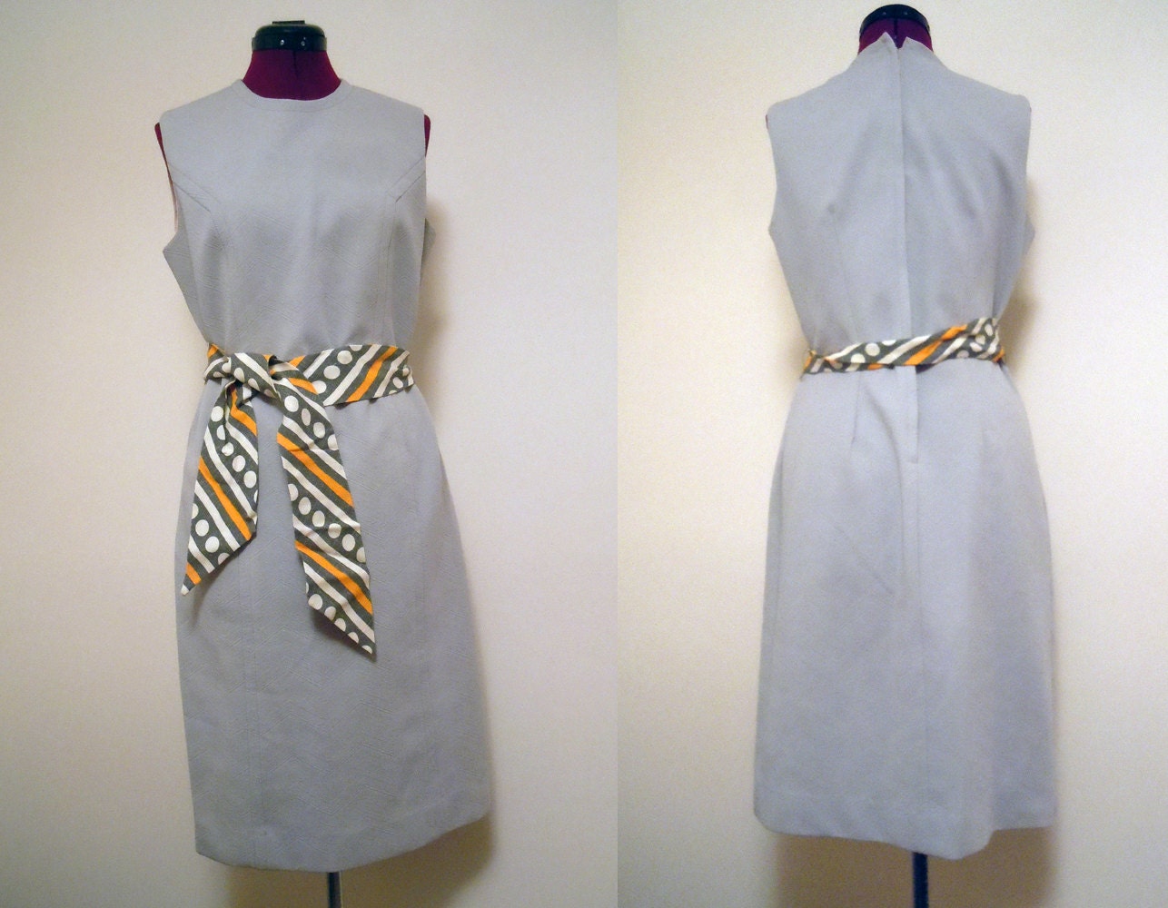 Vintage Toni Todd Sheath Dress - 1960s Work Dress