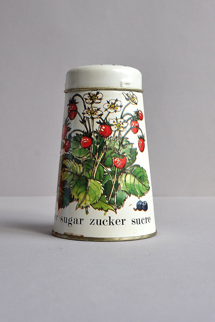 Sugar Shaker Tin - England