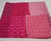 sari silk pattola patchwork quilt throw