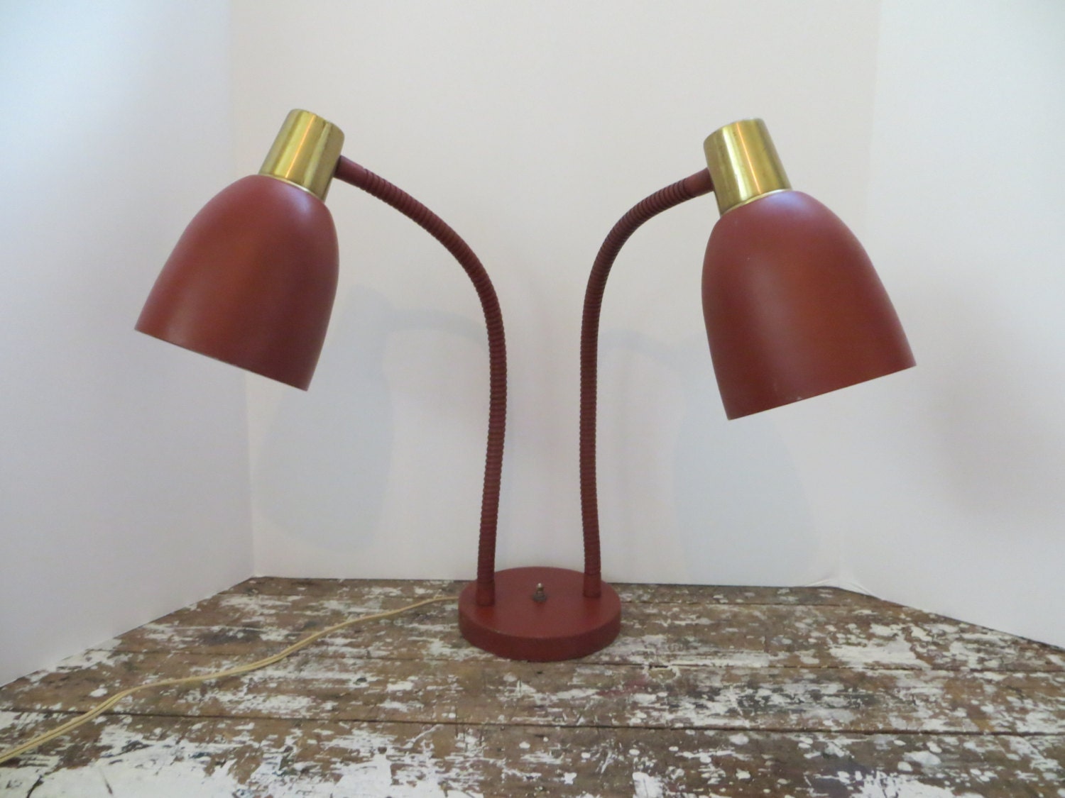 Gooseneck Lamp Double Lamp Wall Lamp Bedside Lamp Adjustable Lamp