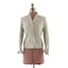 Vintage 1960's Pale Oatmeal WOOL Twill Equestrian Tailored Tails Jacket Blazer M