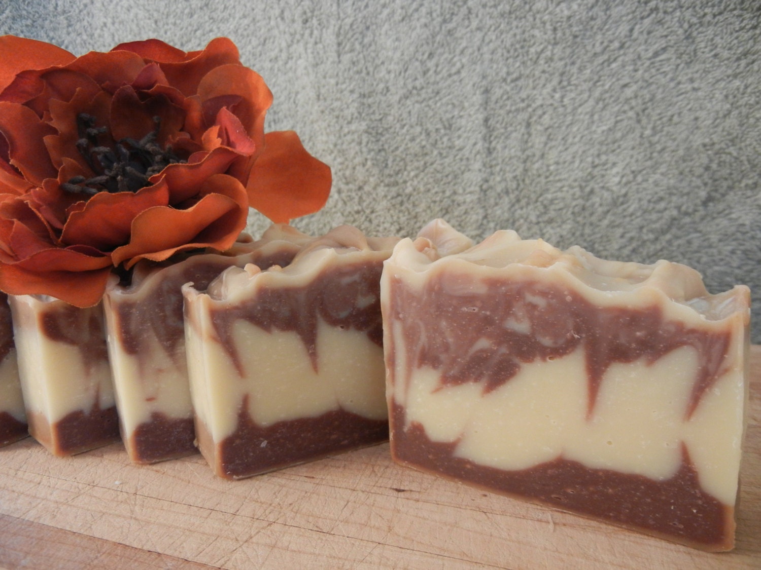 PATCHOULI SWIRL Natural Vegan Soap