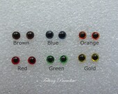 4.5mm Crystal Eyes/Safety Eyes/Plastic Eyes/ for Needle Felting-10 Pairs