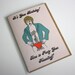David Hasselhoff birthday card