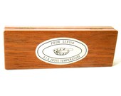 vintage french thermometer for wine in original wooden case, vintage wine bottle thermometer, wine accessories for wine lovers