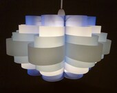 Daisy 18 (medium)  - Plastic Bottle Lampshade