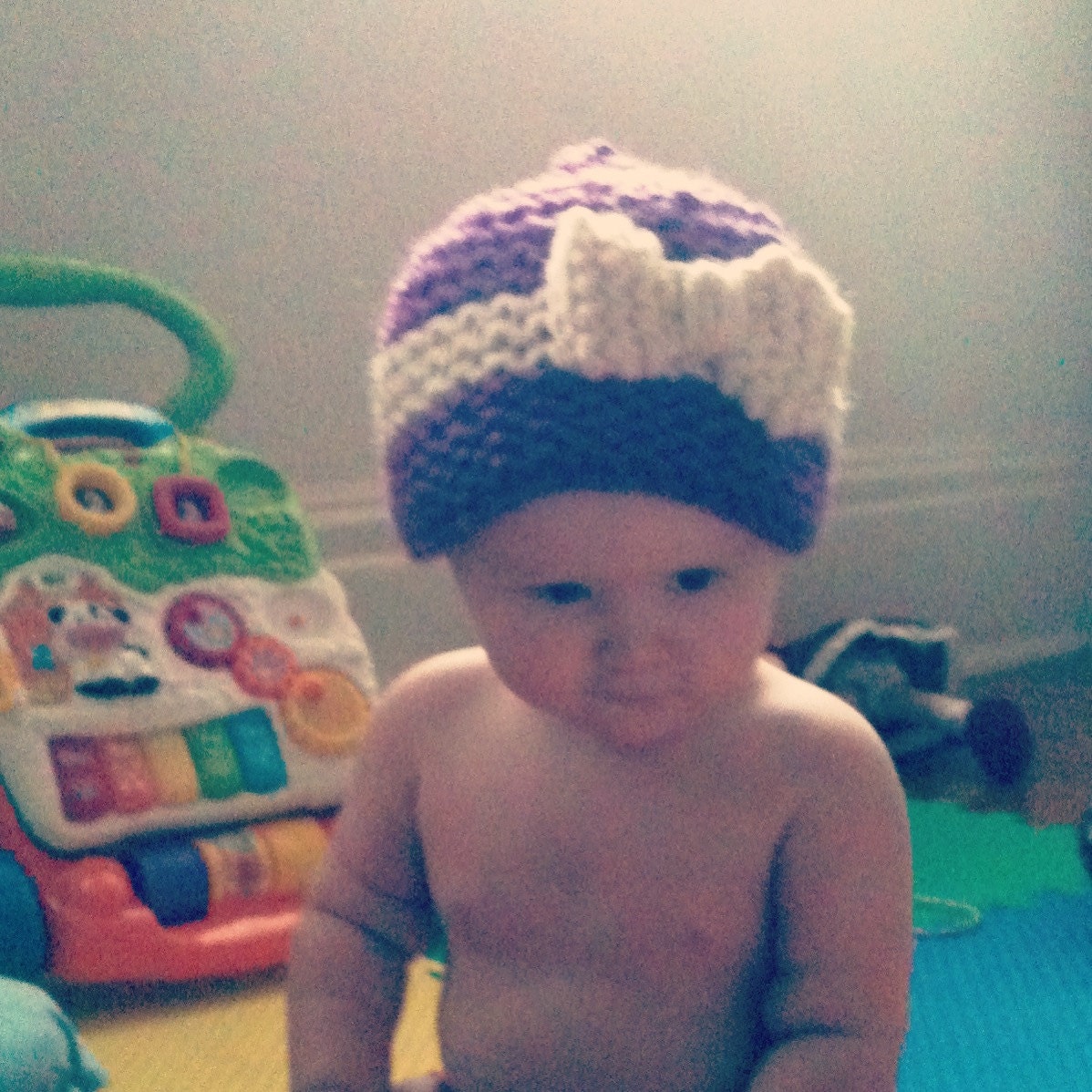 Baby Bow Beanie
