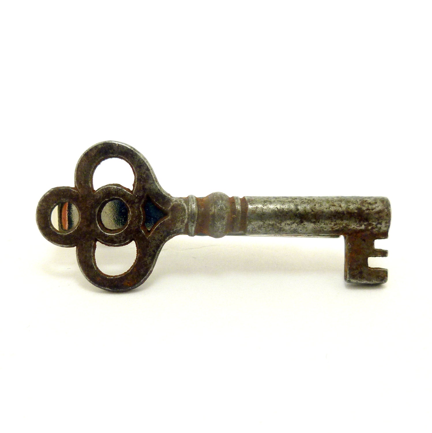 Skeleton Key Tie Clip, Steampunk Men's Tie Tack