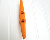 Color of the week Tangerine orange boat cleat wall hook drawer pull  beach island nautical surf nursery décor poolside summer