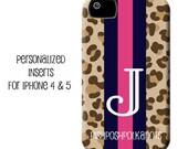 Personalized iPhone 4 or iPhone 5 Inserts