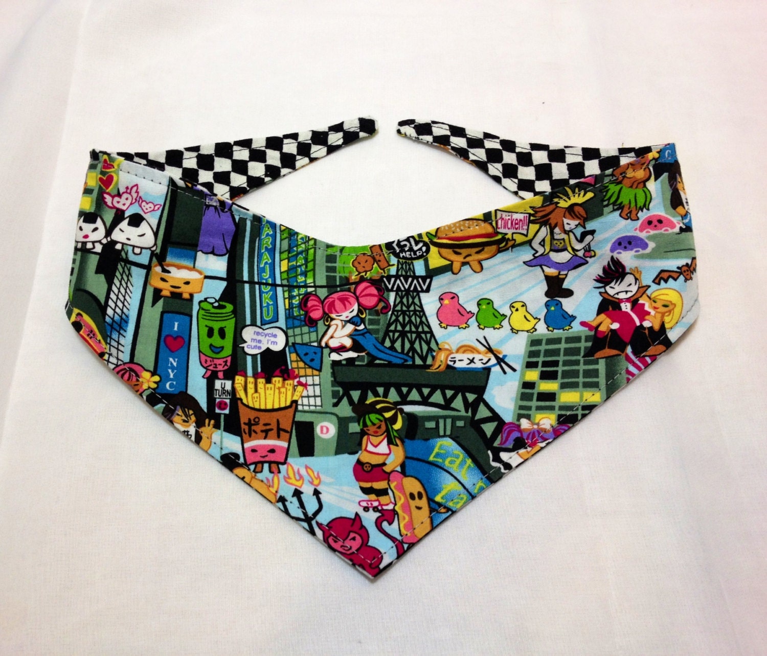 Japanese Anime Harajuku Bandana Bib