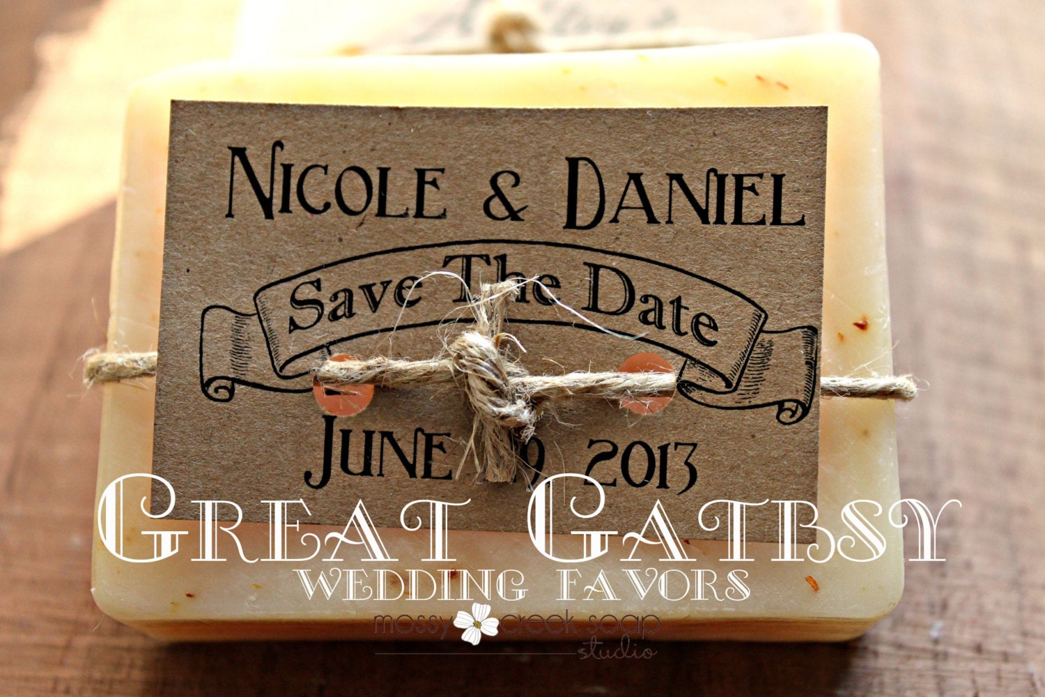 Great Gatsby Style Bridal Shower Favors set of 50, personalized wedding favors,Vintage Wedding Favors