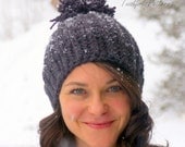 Crochet Patterns - Knit Look Hat - five sizes included from baby to adult - pattern number 118