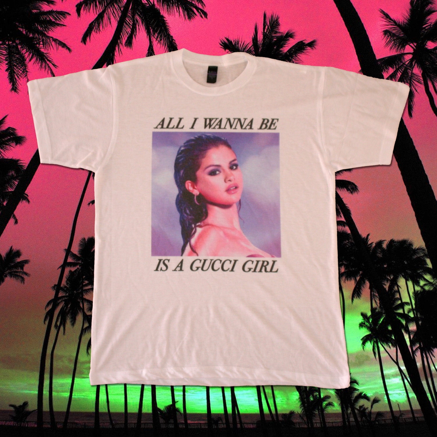 Selena Gucci Girl Tshirt (Size L)