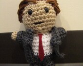 BBC's Sherlock - Mycroft Holmes - inspired by Mark Gatiss - Plush