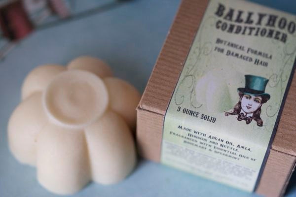 Damaged Hair Formula - Rosemary Mint Conditioner Bar with Amla, Argan, Hibiscus, Niacinimide and more