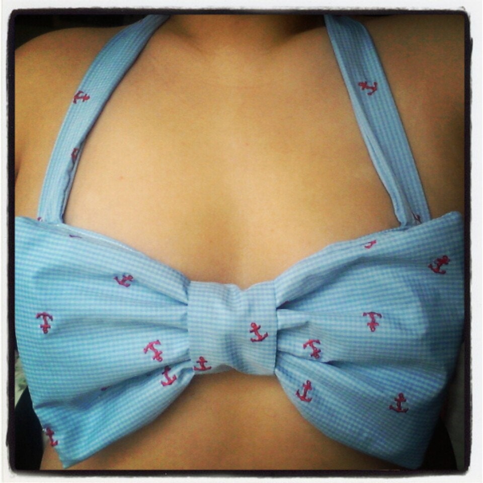 anchor bow bandeau