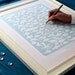Unique Guest Book - The Beachwik - A Peachwik Interactive Art Print - 75 guest sign in - Destination, Beach & Ocean Weddings
