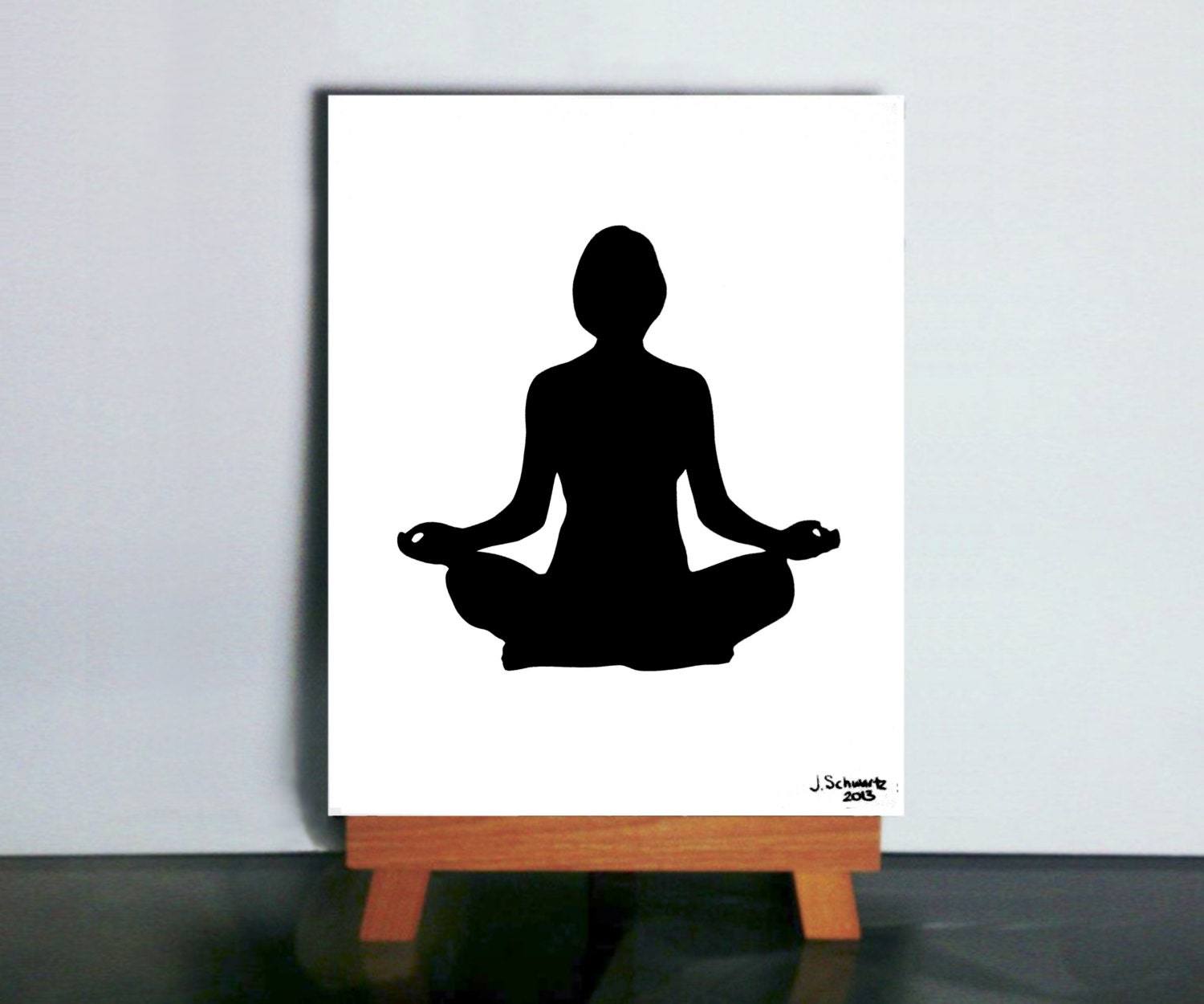 Meditation Art, Yoga Aum Buddhist OM Papercutting