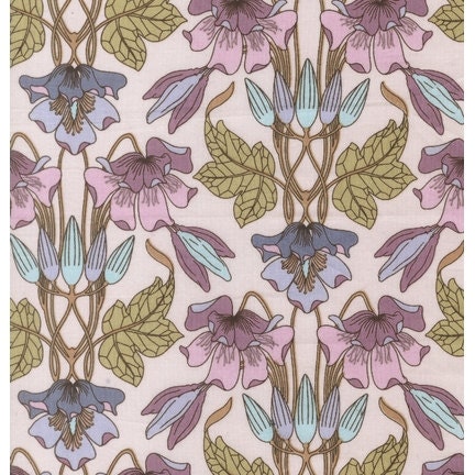 London Calling Cotton Lawn by Robert Kaufman in Sorbet