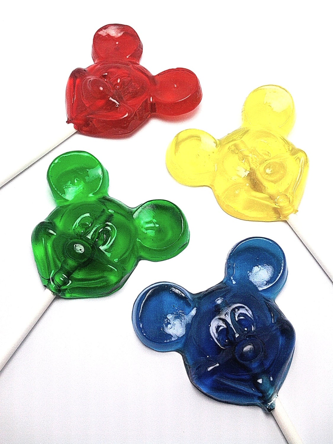 Buy 6 Get 6 Free - MICKEY MOUSE LOLLIPOPS - Hard Candy Party Favors