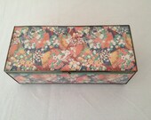 Chinoiserie Beveled Glass Box