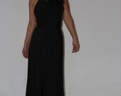 Convertible Infinity Dress Maxi A Line Floor Length Dress Evening gown Bridesmaid Dress - Custom size Plus size (Made to Measure)