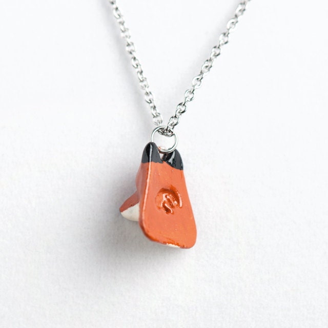 Red Fox Necklace Fox Totem Jewelry le animalé