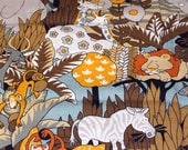 House N Home Jungle Print Fabric