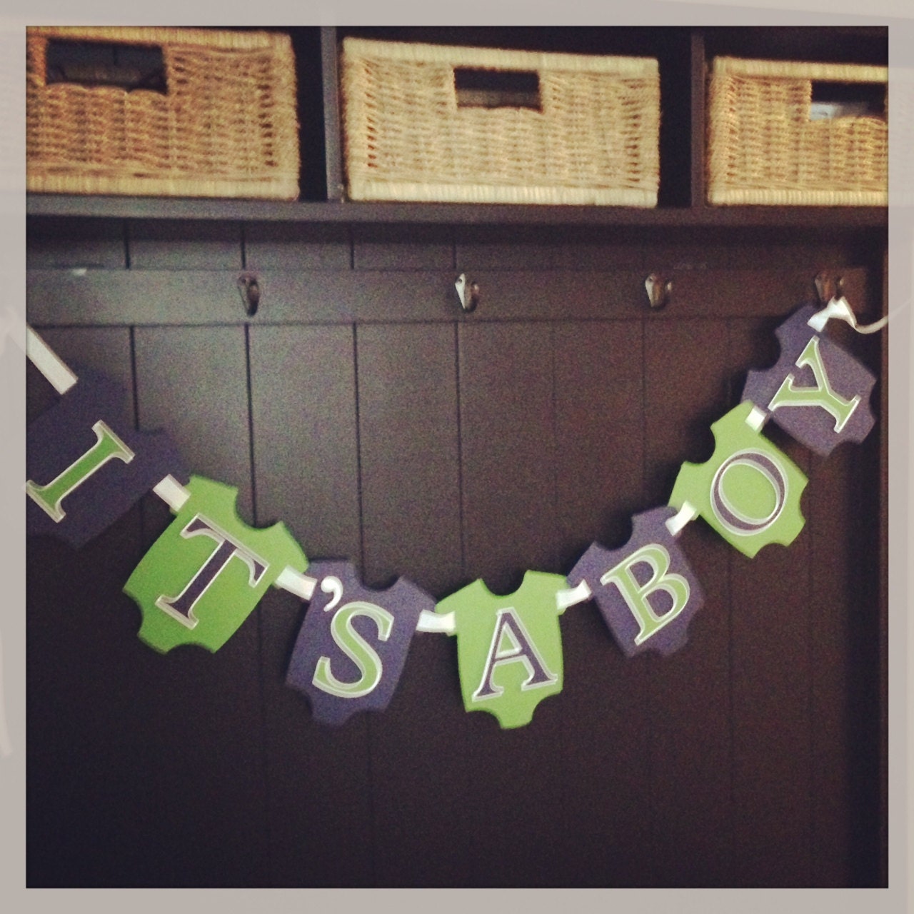 Baby Shower Banner - It's a Boy