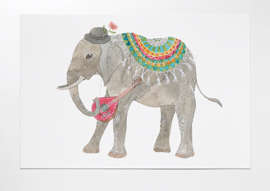 ELEPHANT - large poster