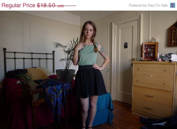 SALE Vintage Sea Foam Green Tank top
