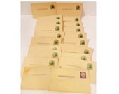 Antique Postal Cards One Cent Jefferson