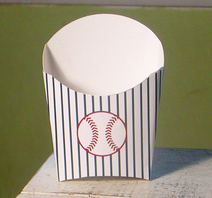 Baseball Pinstripe Favor Box - Set of 12 Il_170x135