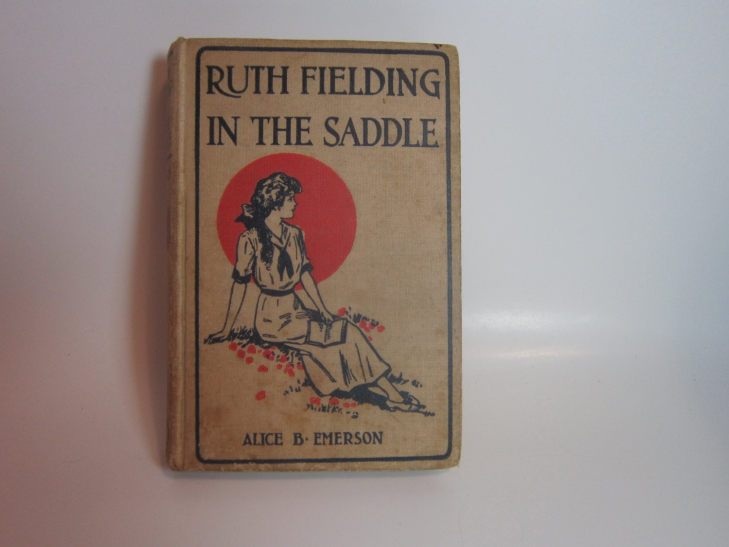 Vintage Book Alice B Emerson Ruth Fielding In The Saddle volume 12 1917