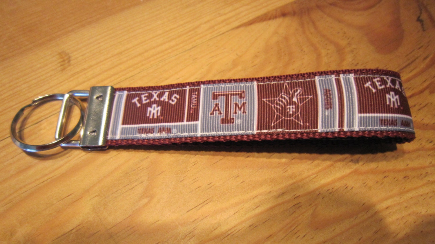 Texas A&M Aggies Keychain Wristlet