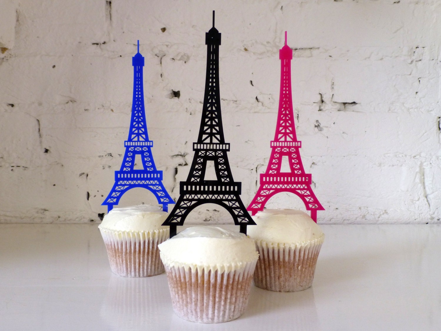 Eiffel Tower Cupcake Topper