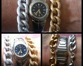 Pave Bracelet : Pave/Matte Silver or Gold