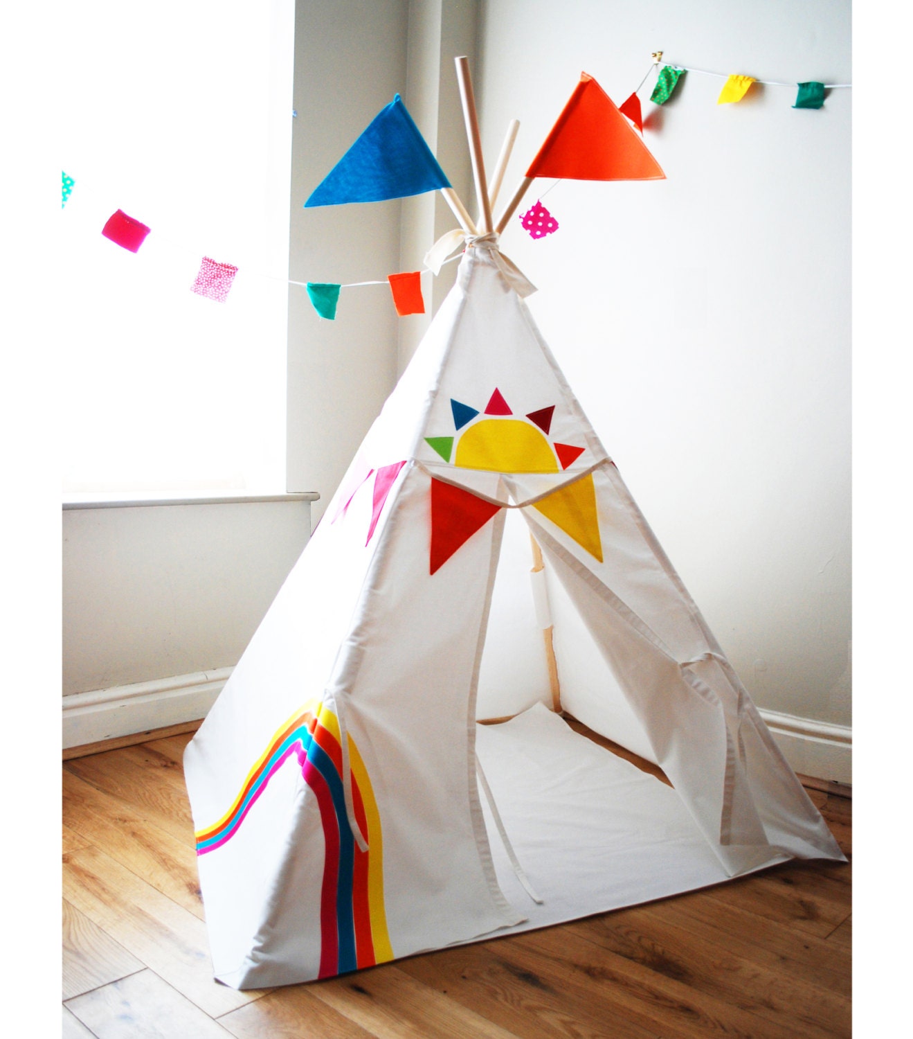 Rainbow play tent  teepee
