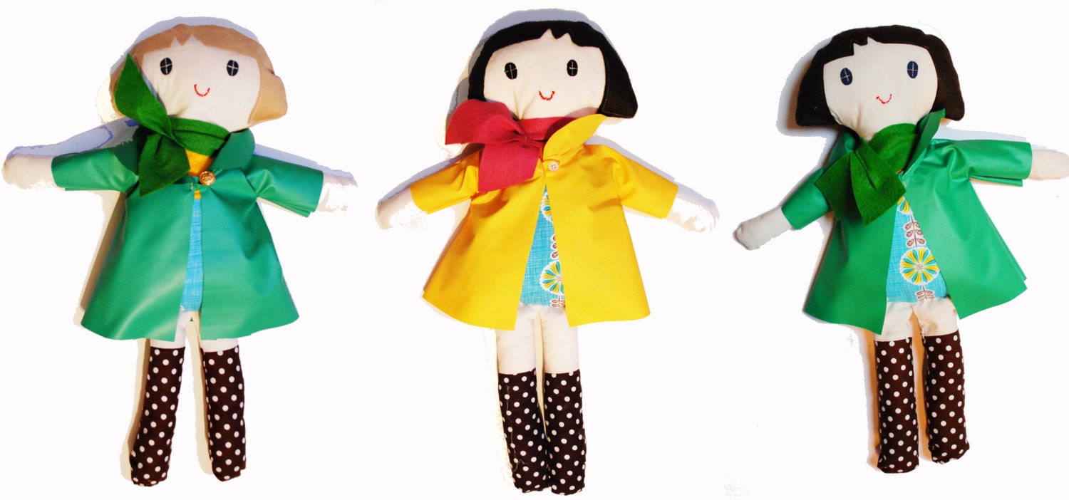 Doll - fashion fabric plush doll personalised