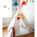 Rainbow play tent  teepee