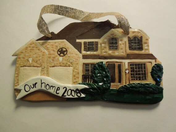 Handmade Custom house ornament - PLEASE READ - Check listing for