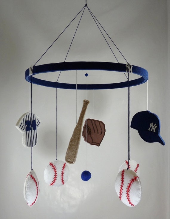 Baseball baby mobile/Sportsgame/team/boy/ by FactoryOfIdeas