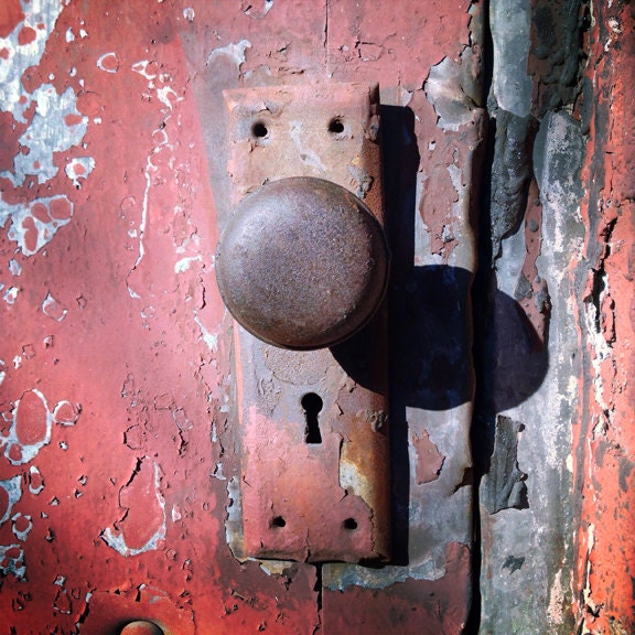Expressive doorknob in Richmond Hill, Queens, New York