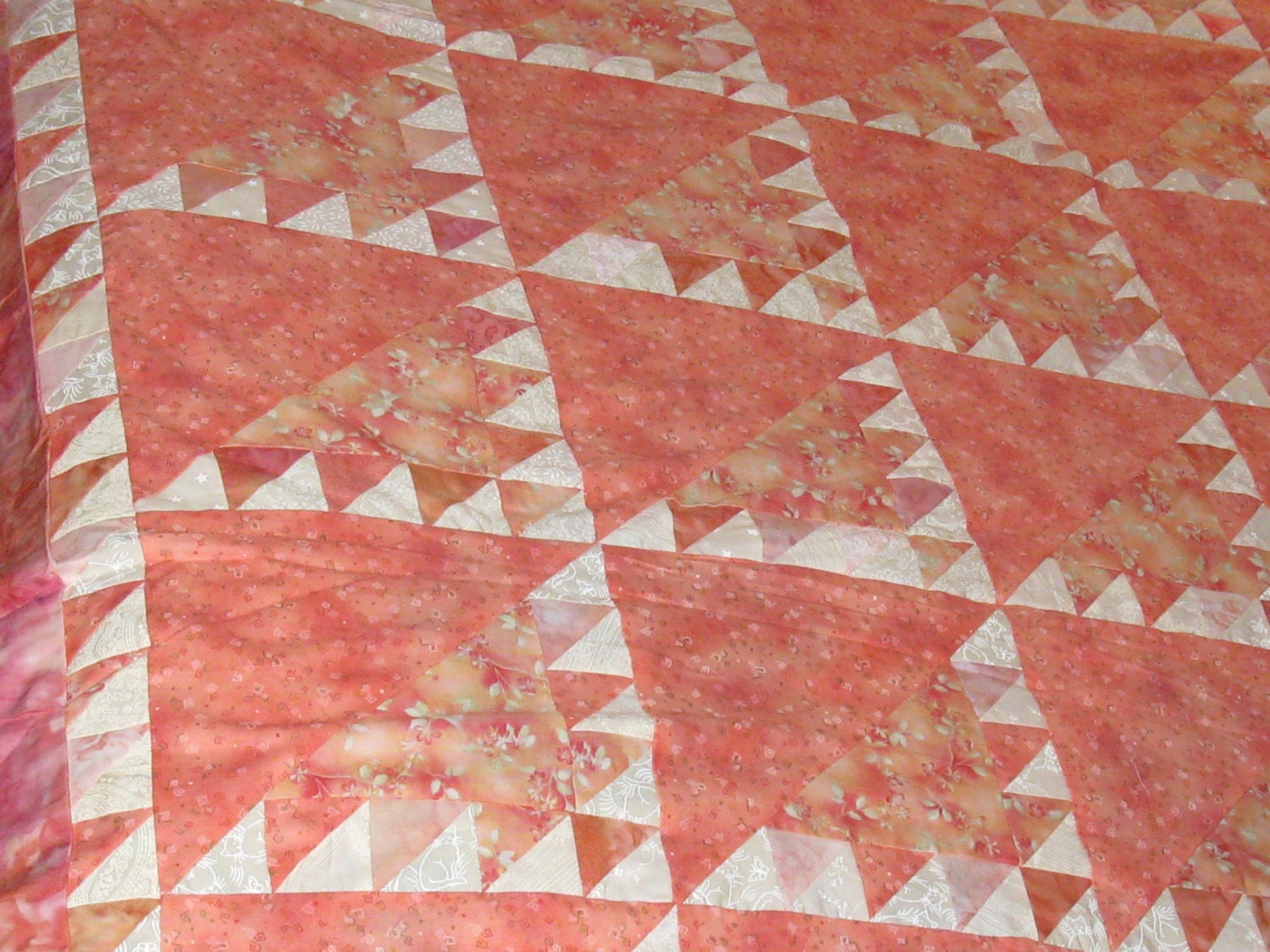 Twin Quilt Top 65" X 86"
