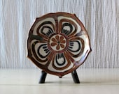 Vintage Ken Edwards El Palomar Tonala Lotus Pattern Bread and Butter Plate
