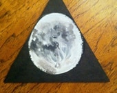 Little Moon - Original Acrylic Painting