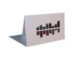 greeting card watercolour painting high quality card stock christmas anniversary birthday card for her for him white envelope included