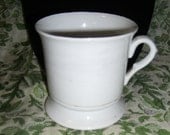 SAlE 20% Off Vintage Porcelain Shaving Mug Now Only 4 USD