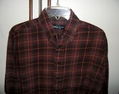 Vintage Men's Long Sleeve Shirt by Northwest Territory Large fits chests to 46" Only 9 USD